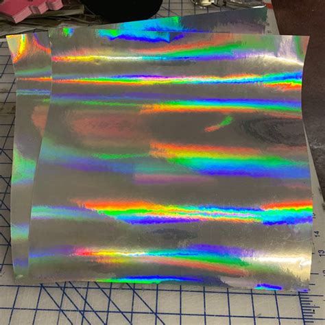 Rainbow Holographic Oil Slick Craft Vinyl – AZVinylWorks