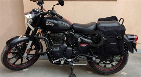 Royal Enfield New Classic Reborn 350cc Military Pannier Black Color