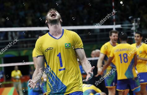 Captain Bruno Mossa Rezende Brazil Teammates Editorial Stock Photo