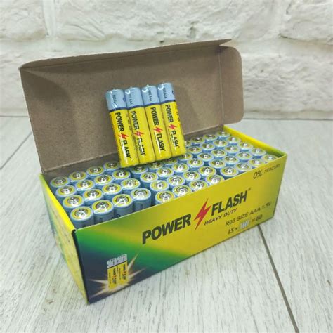 Купити Мініпальчикова батарейка r3 aaa Power flash Батарейки сольові ...