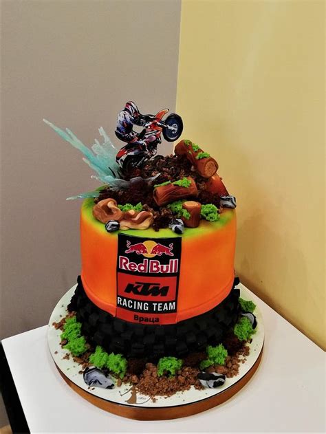 Dirt Bike Decorated Cake By Nora Yoncheva Cakesdecor