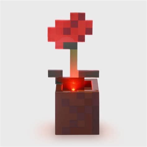 Minecraft Orange Tulip And Poppy Flower Pot Mood Lights Ukonic