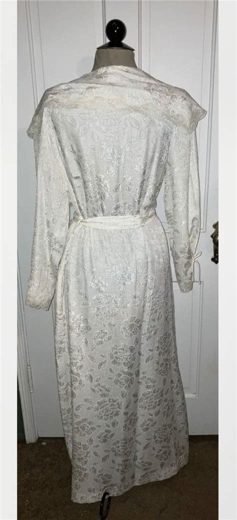 Vintage Gilligan Omalley Ethereal Cottagecore Robe Wrap Dress Etsy