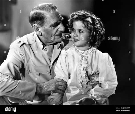 C Aubrey Smith And Shirley Temple Film Wee Willie Winkie 1934 Characters Col Williams