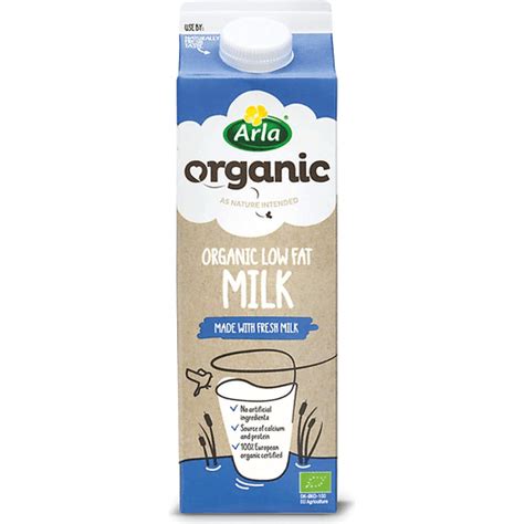 Arla Organic Low Fat Milk Lactose Free 900ml Shop Walter Mart