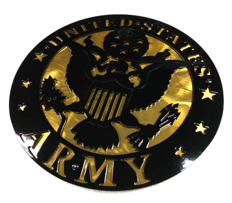 Us Army Military Circle Insignia Fastlane Metalworx