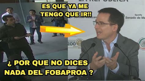 SE ACABÓ PERIODISTA DEJÓ HUM1LLAD0 A RICARDO ANAYA Y LE RESTREGA EN LA