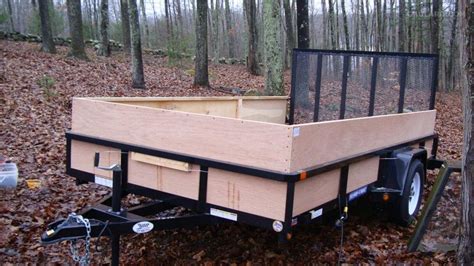 How To Build A Utility Trailer I Also Go Into The Rear Shackle