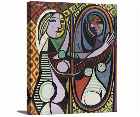 Girl Before A Mirror By Pablo Picasso Classic Fine Art Etsy