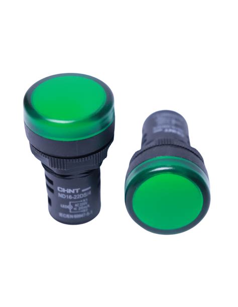 Luz Piloto 24V LED Verde CHINT PERU