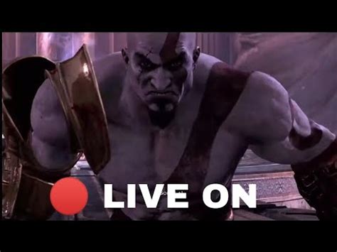 GOD OF WAR 3 REMASTERED PS4 6 PT BR PRIMEIRA VEZ JOGANDO AO VIVO