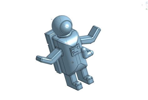 Space Man 3d Modelle Herunterladen Creality Cloud