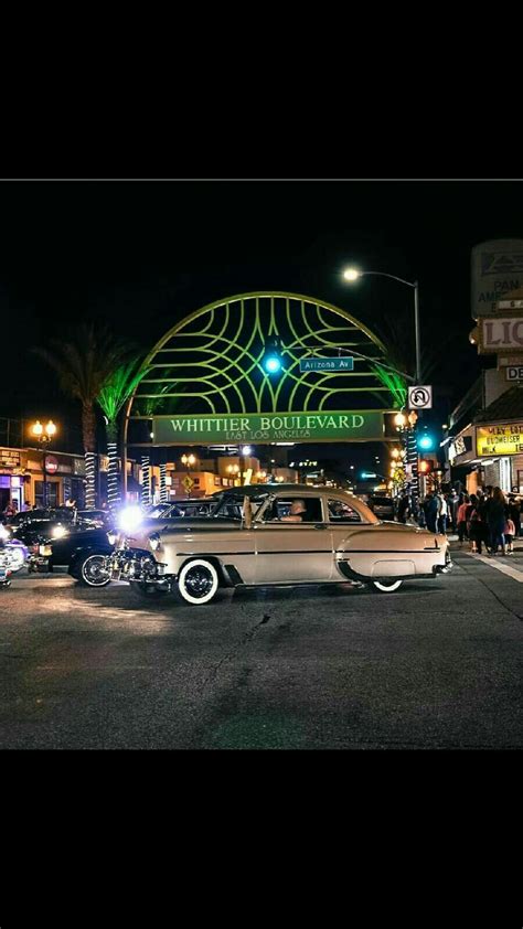 Cruising Is Not A Crime Chevy On Whittier Blvd With Unidos Car