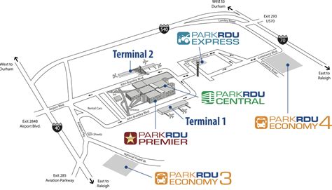 Raleigh Durham International Airport Map - Lani Shanta