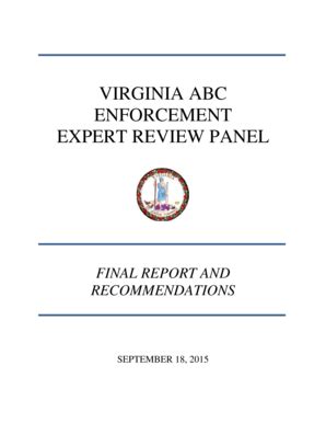 Fillable Online Abc Virginia Virginia Abc Enforcement Expert Review