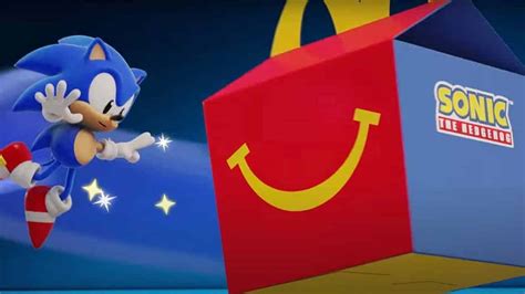 Sonic The Hedgehog Happy Meals Race Into McDonald's UK Restaurants