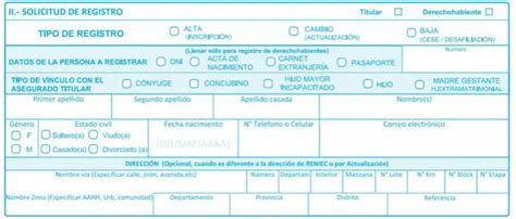 Essalud Formulario Qu Es Para Qu Sirve Y C Mo Se Rellena El