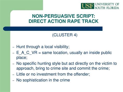 Ppt An Investigation Of Scripts In The Hunting Process Of Serial Sex Offenders Implications