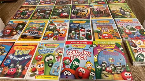 My Veggietales Dvd Collection Youtube