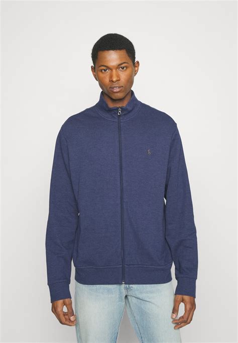 Polo Ralph Lauren Long Sleeve Full Zip Gilet Spring Navy Heather