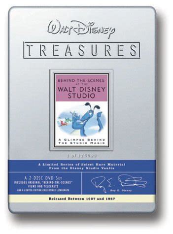 Walt Disney Treasures: Behind the Scenes at the Walt Disney Studio ...