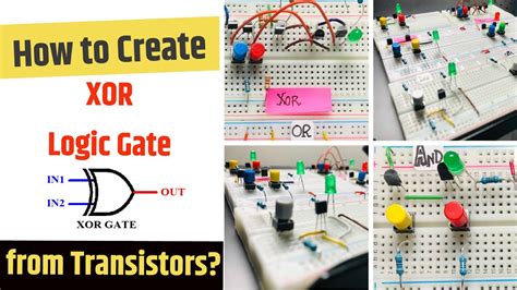 How To Build An XOR Gate From Transistors YouTube