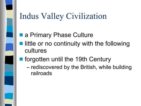 Indus Valley Civilization Ppt