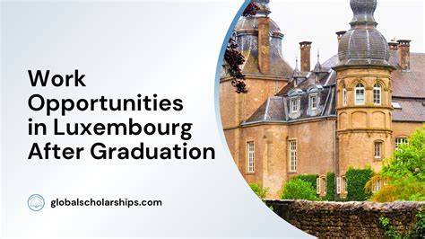 5 Work Opportunities in Luxembourg After Graduation - Global Scholarships