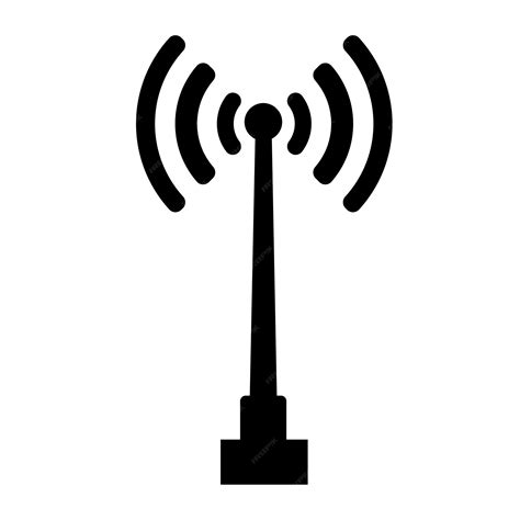 Premium Vector Antenna Icon Vector Illustration Design