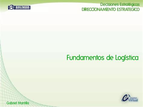 Direccionamiento Estrat Gico Ppt