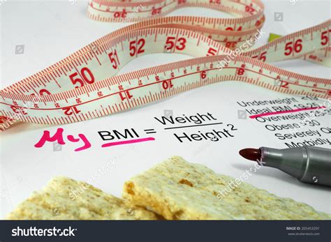 Body Mass Index Bmi Stock Photo 205453291 | Shutterstock