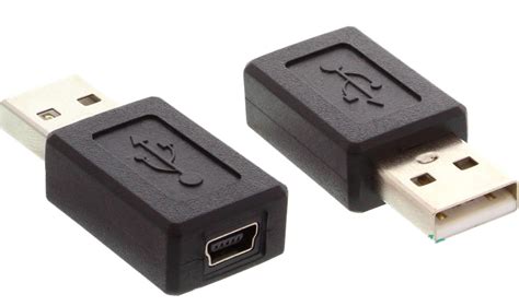 Usb 20 Adapter Stecker A Auf Mini 5pol Buchse