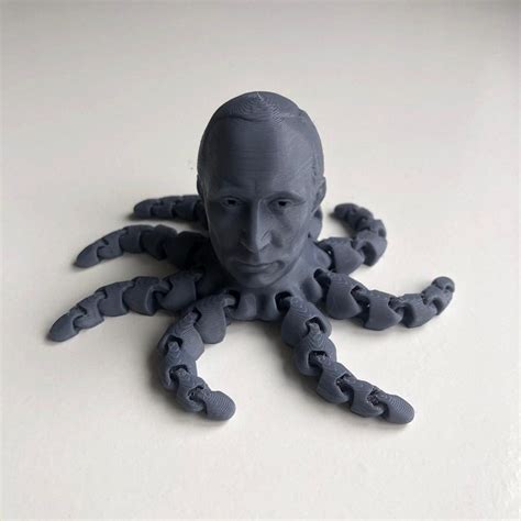 Putinpus Fidget Toy 3d Printed Putin T Etsy Uk