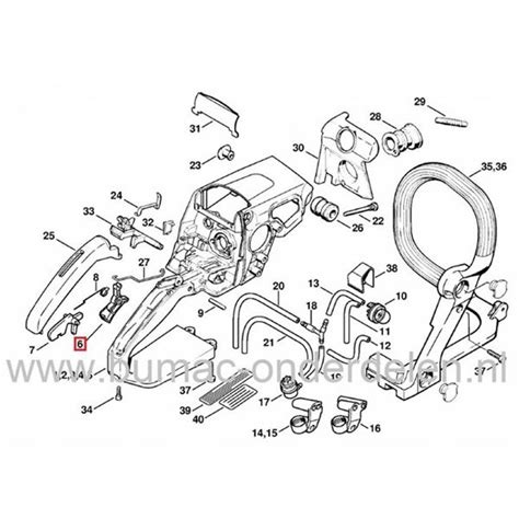 Stihl 250 Chainsaw Parts Diagram