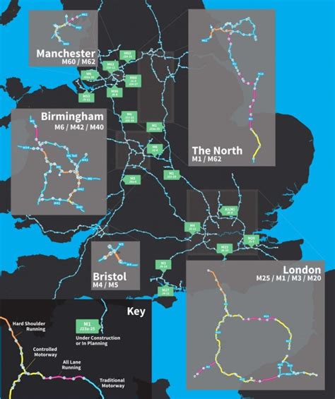 Smart motorways: What are smart motorways, where are they in the UK and ...