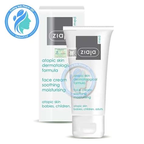 Kem dưỡng Ziaja Med Atopic Dermatitis Soothing Moisturing 50ml