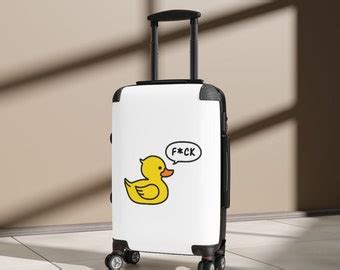 Duck With Suitcase Etsy