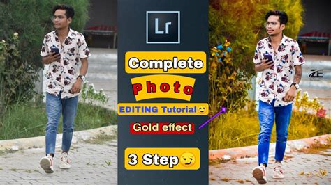 Lightroom Editing Tutorial Gold Effect Brown Effect 2021 Youtube