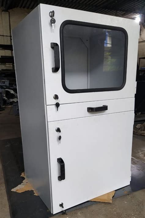 Straight Powder Coated Industrial Computer Cabinet Model Namenumber