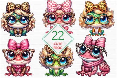 Watercolour Cute Frogs Illustration Graphic By Marishop Creative