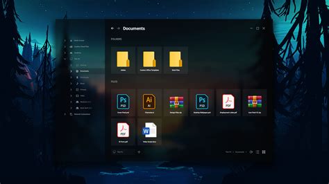 File Explorer Concept Behance