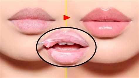 How To Get Plump Soft Pink Lips Lip Care Routine Youtube