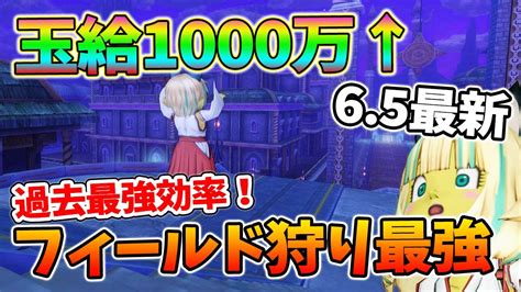 ドラクエ10 レベル上げフィールド狩りで玉給1000万以上の時代に！他があほくさくなるレベルの最強レベリング【ドラクエ10】 Youtube