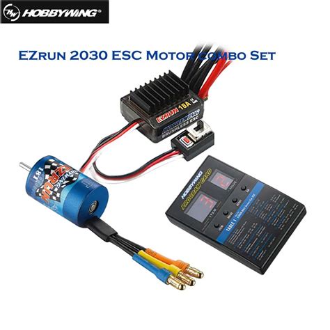 Hobbywing EZRUN 2030 18T Brushless Motor 5200 KV With EZRUN 18A ESC For