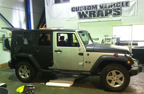 matte black jeep wrap-08 – Custom Vehicle Wraps