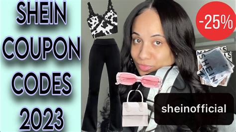 Shein Coupon Codes 2023 25 Off Discount Codes Use Them Before U Lose Them All Working ‼️