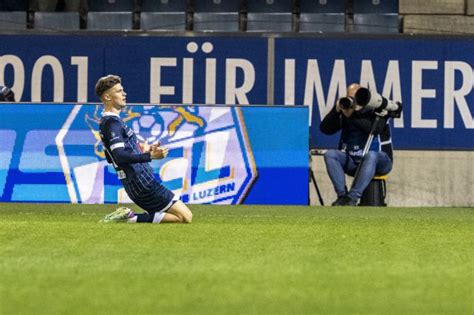 Lars Villiger schiesst FC Luzern mit Sonntagsschuss ins Glück Nau ch