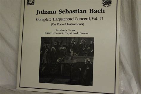 Johann Sebastian Bach Complete Harpsichord Concerti Vol Ii On