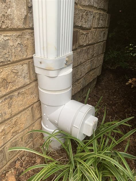 Downspout gutter drains — Yard Drain