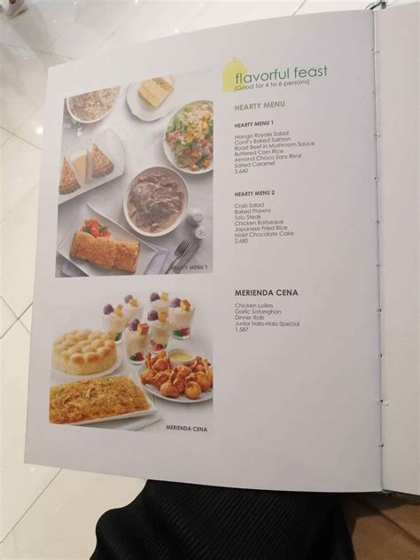 Contis Menu Philippines 2024 — Philippine Menus